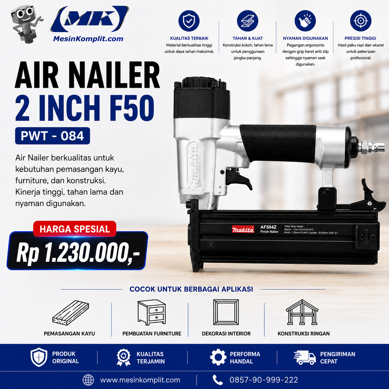 Air Nailer 2 inch F5...